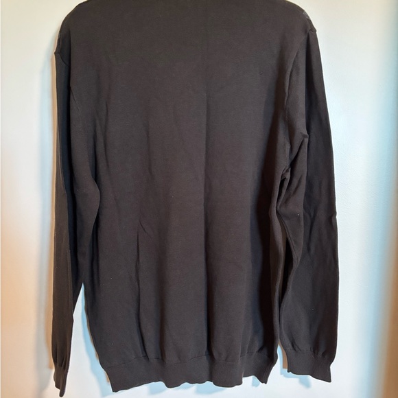 NEW Claiborne Men's V-Neck Argyle Sweater - Brown, Gray, and Tan - Picture 4 of 4